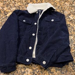 Gap Boys Navy corduroy Jacket size M